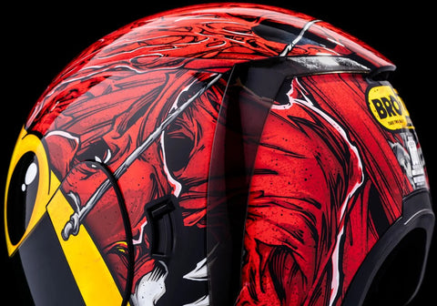 ICON Airform Brozak MIPS Helmet Red