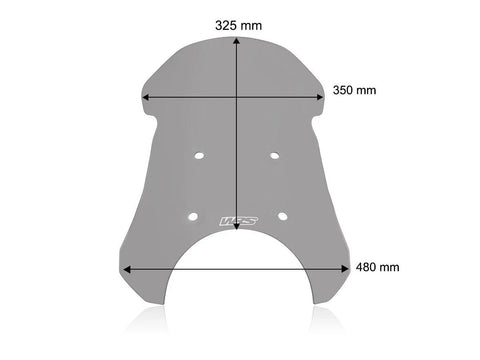 WRS Touring Windscreen Smoked (RE002F)