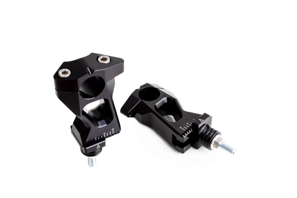 Gilles Tooling 2DGT Adjustable Handlebar Risers Black (2DGT-04-21-B)