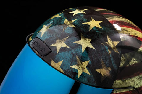 ICON Airform Old Glory Helmet Blue/Red/White