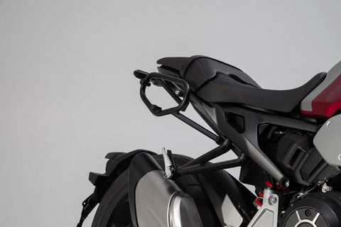 SW-Motech Legend Gear LC1 & LC 2 Side Bag System Brown Edition — Honda Neo Sports Cafe