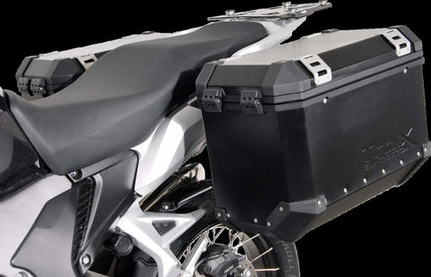 SW-Motech Side Carrier EVO Black Honda VFR 1200 X Crosstourer