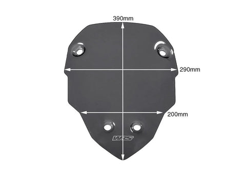 WRS Sport Windscreen Dark Smoked (DU018FS)
