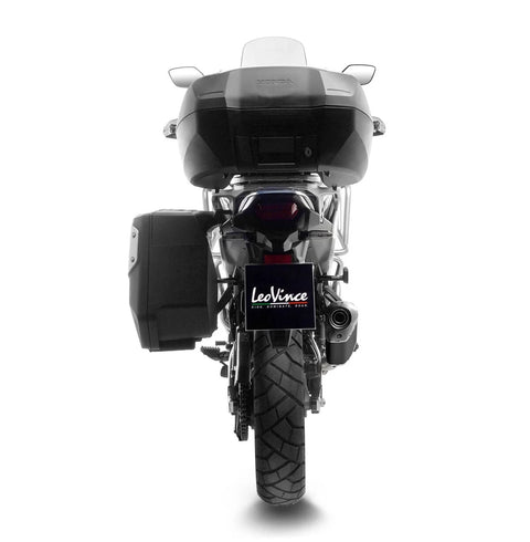 LeoVince LV-14 Black Edition Slip-on Muffler Ece Honda Transalp