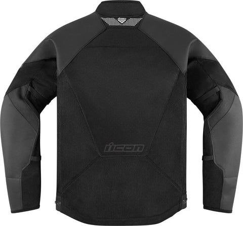 ICON Mesh AF CE Leather Jacket Black