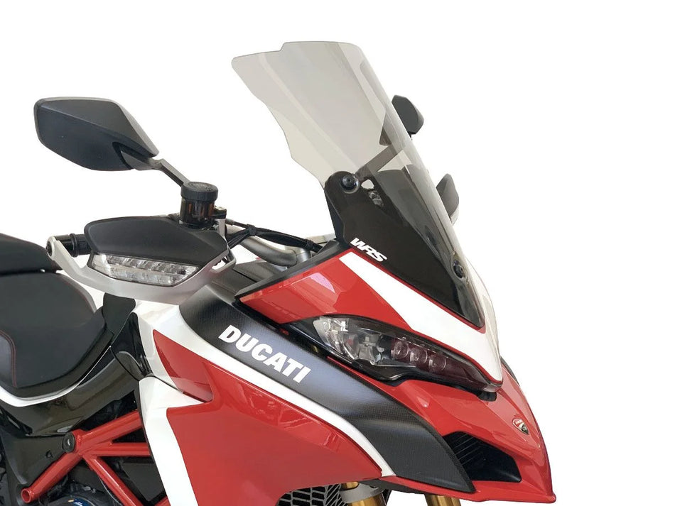 WRS Touring Motorcycle Windscreen Smoked (DU006F)