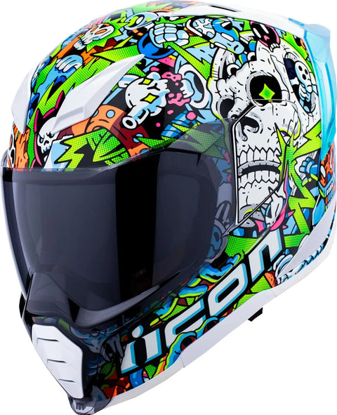 ICON Ultraflite Doodle 3 MIPS Helmet Blue