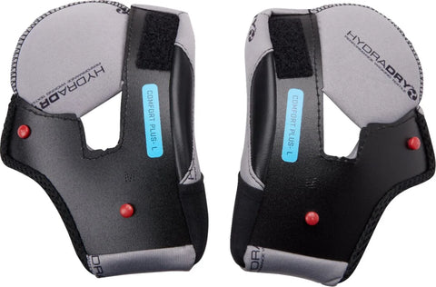 ICON Domain Helmet Cheek Pads Grey
