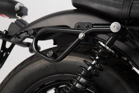SW-Motech Side Carrier SLC Left Black Moto Guzzi V9 Roamer/Bobber