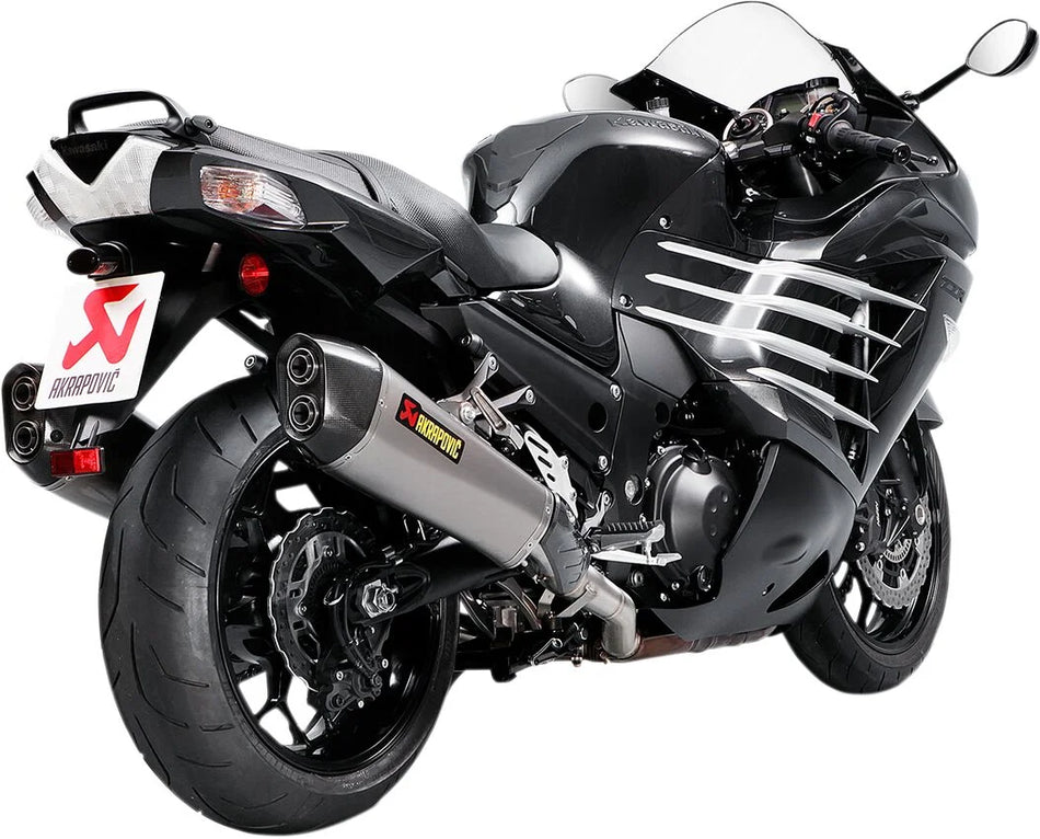 Akrapovic Slip-on Line Muffler Titanium Kawasaki (S-K14SO6-HZAAT)