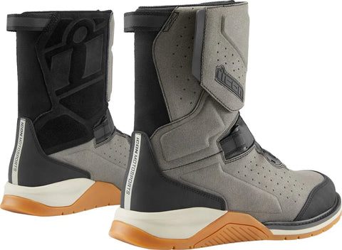 ICON Alcan Waterproof Boots Grey