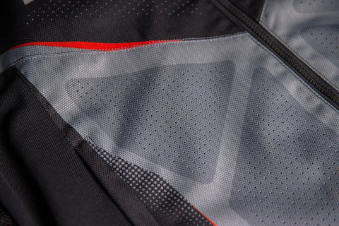ICON Hooligan Ultrabolt Textile Jacket Black/Grey