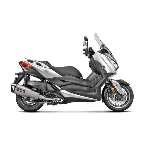 Akrapovic Slip-on Line Muffler Stainless Steel Carbon End Cap Yamaha X-Max (S-Y4SO18-HRAASS)