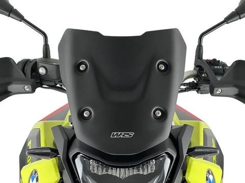 WRS Enduro Windscreen Matt Black (BM104NO)