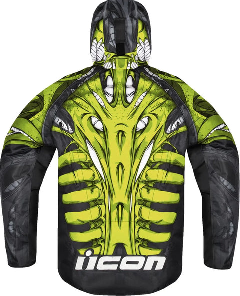 ICON Airform Manik'R Textile Jacket Green
