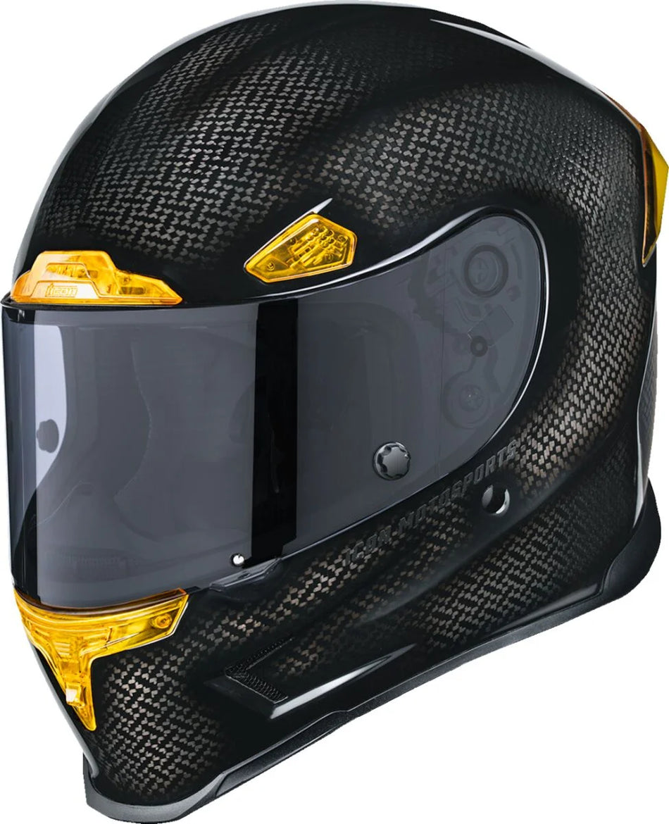 ICON Airframe Pro Carbon 4Tress Helmet Yellow