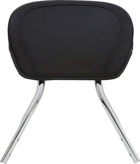 Cobra Tall Round Sissy Bar Chrome with Pad (02-7845)