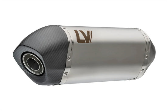LeoVince LV-14 Stainless Steel Slip-on Muffler Ece Multi-Fit