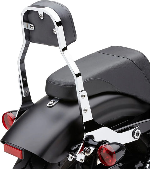 Cobra Detachable Mini Backrest Kit Chrome (602-2022)