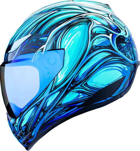 ICON Domain Nouveau Full Face Helmet Blue