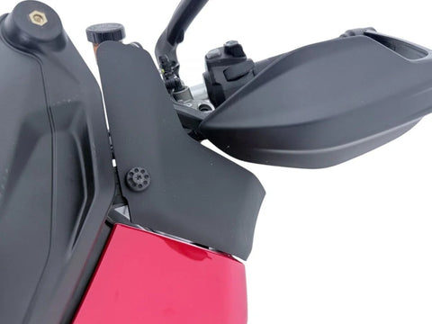 WRS Side Wind Deflectors Matt Black (DU038NO)
