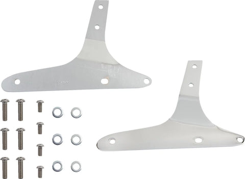 Cobra Standard Square Sissy Bar Chrome with Pad (602-1154)