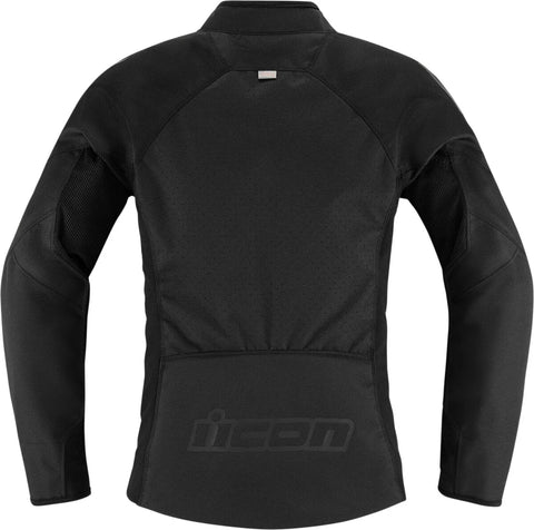 ICON Hooligan CE Women's Textile Jacket Black