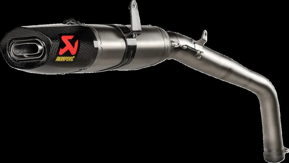 Akrapovic Slip-on Line Muffler Titanium Carbon End Cap Honda CBR 600 RR (S-H6SO17-HACT)