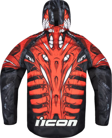 ICON Airform Manik'R Textile Jacket Red