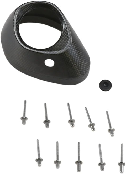 Akrapovic End Cap Set Carbon Universal (V-EC33)