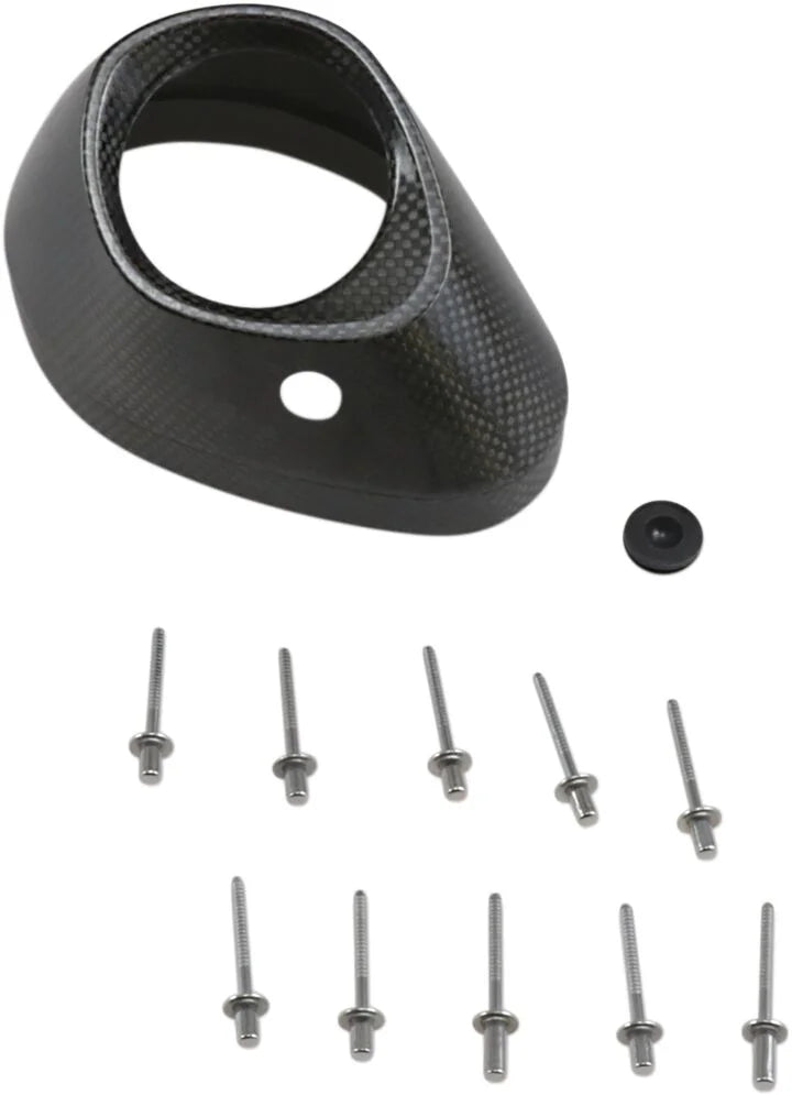 Akrapovic End Cap Set Carbon Universal (V-EC33)