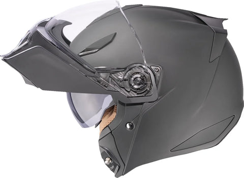ICON Threshold Modular Helmet Matt Black