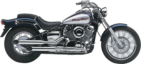 Cobra Mufflers Chrome with Slash Cut Tips