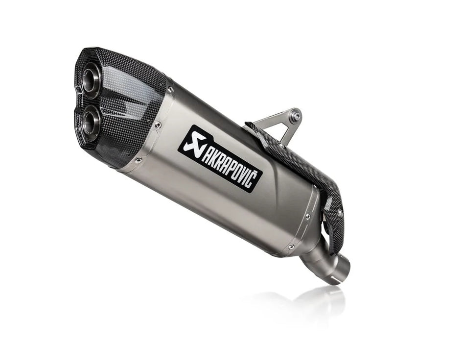 Akrapovic Slip-on Line Muffler Titanium Ducati Multistrada V2 / Travel