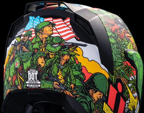 ICON Airflite GP23 Helmet Green