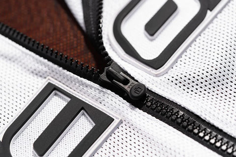 ICON Mesh AF CE Leather Jacket White