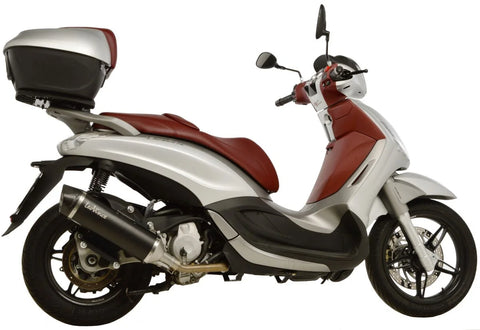 LeoVince Nero Slip-on Mufflers Piaggio Sport Touring