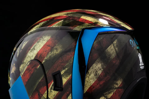 ICON Airform Old Glory Helmet Blue/Red/White