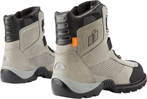 ICON Stormhawk Waterproof Boots Grey