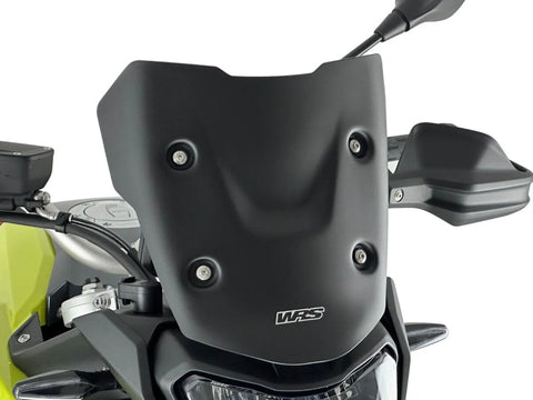 WRS Enduro Windscreen Matt Black (BM104NO)