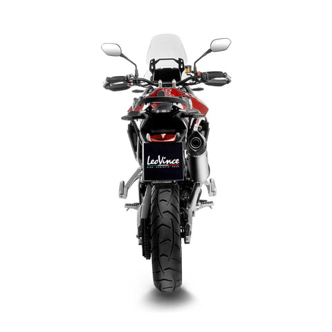 LeoVince LV One EVO Stainless Steel Slip-on Muffler Ece Triumph Rally PRO / Tiger GT