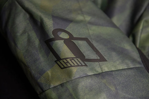 ICON Airform Battlescar Textile Jacket Green