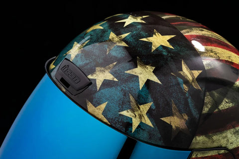 ICON Airform Old Glory Helmet Blue/Red/White