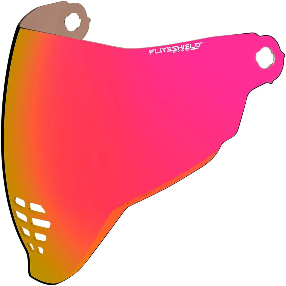 ICON Airflite ECE 22.05 RST Red Fliteshield Visor