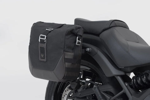 SW-Motech Legend Gear LC2 Side Bag System Black Edition — Kawasaki Vulcan S