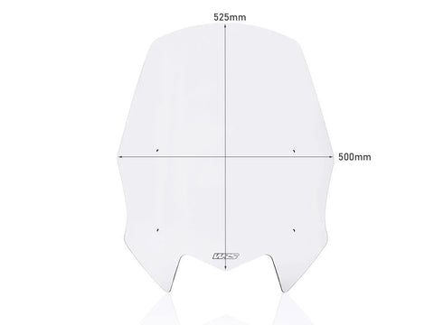 WRS Touring Windscreen Clear (YA022T)