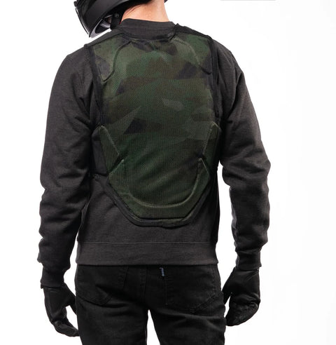 ICON Field Armor Softcore Vest Black/Camo Green