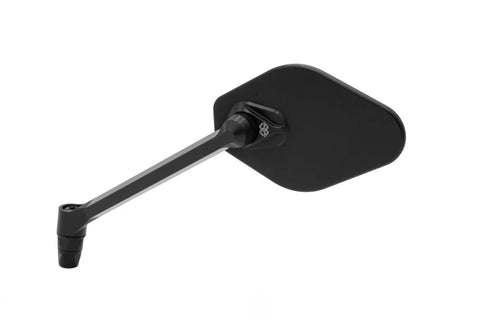 Gilles Tooling STRATOS Motorcycle Mirror Left Matt Black (M03-04-L-BD)