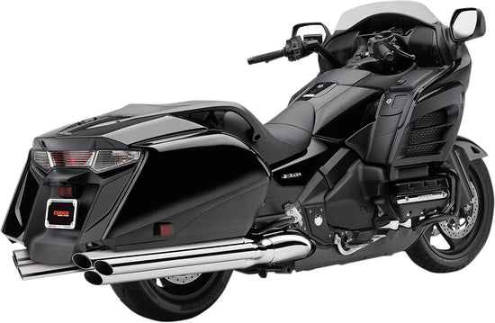 Cobra 6-into-6 Slip-on Mufflers Chrome