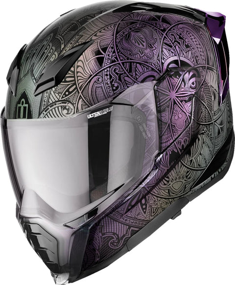 ICON Ultraflite Opal Mandala MIPS Full Face Helmet Purple